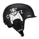 MARKERWAY New Unisex Ski Helmet Semi-covered Anti-impact Ski Helmet